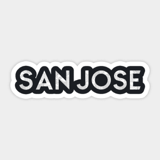 San Jose Sticker